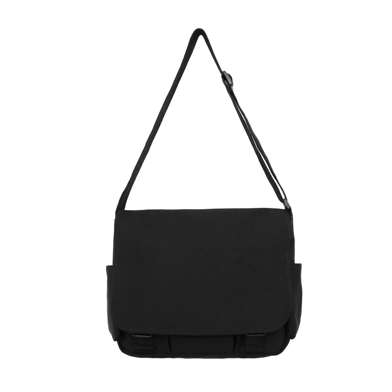 Men's Simple Canvas Large Capacity Difference Shoulder Bags