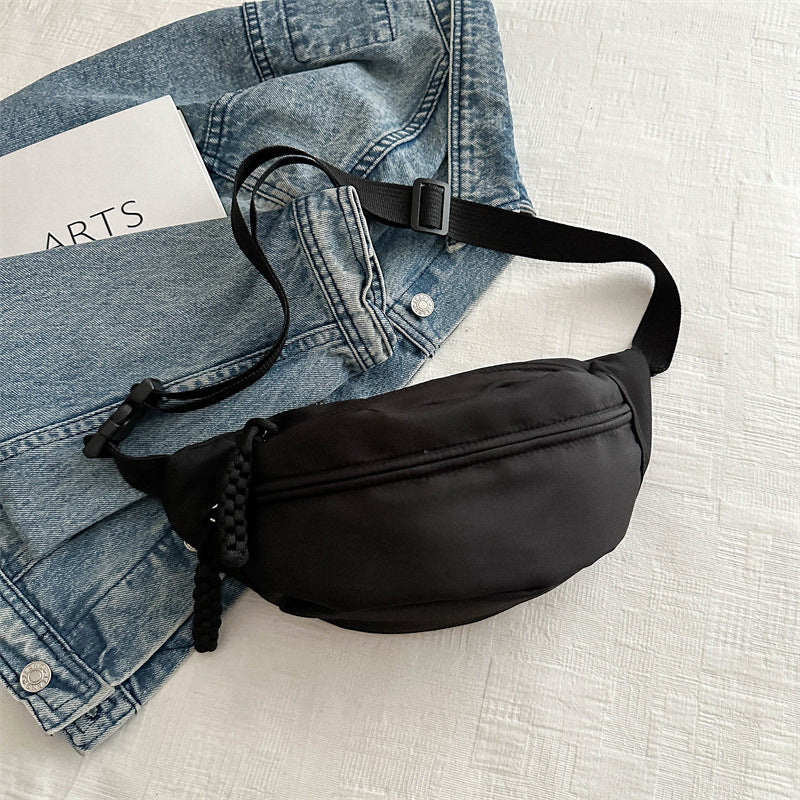 Solid Color Simple Korean Style Spring Shoulder Bags