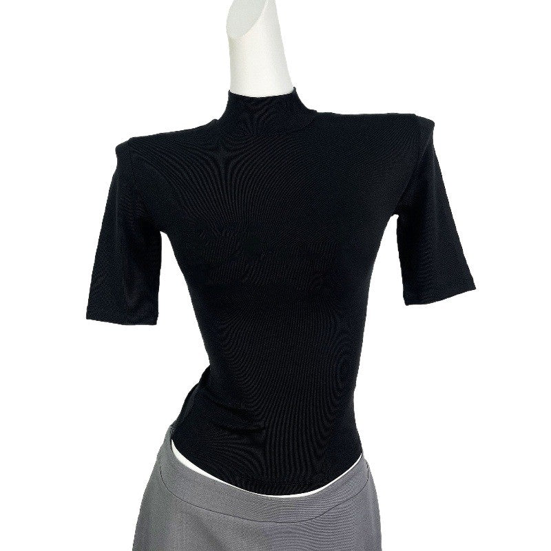 Women's Half Sleeve T-shirt Slim Fit Thin Bottoming Blouses