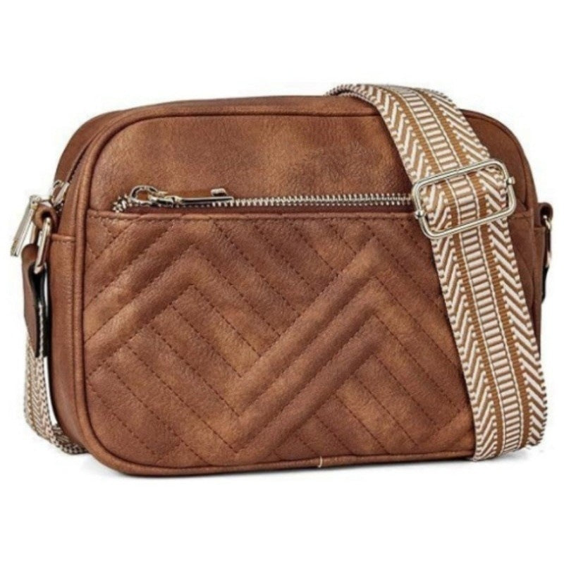 Women's Elegant Adjustable Strap Imitation Leather Crossbody Bags