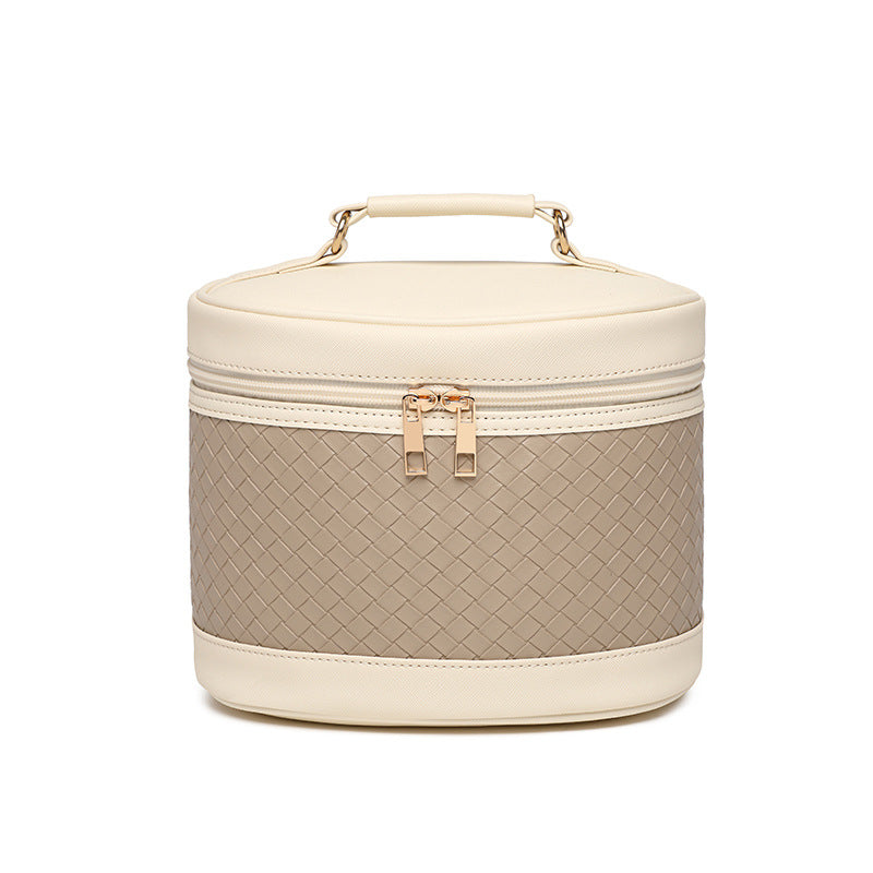 Portable Cosmetics Storage Plaid Waterproof Toiletry Cosmetic Bags