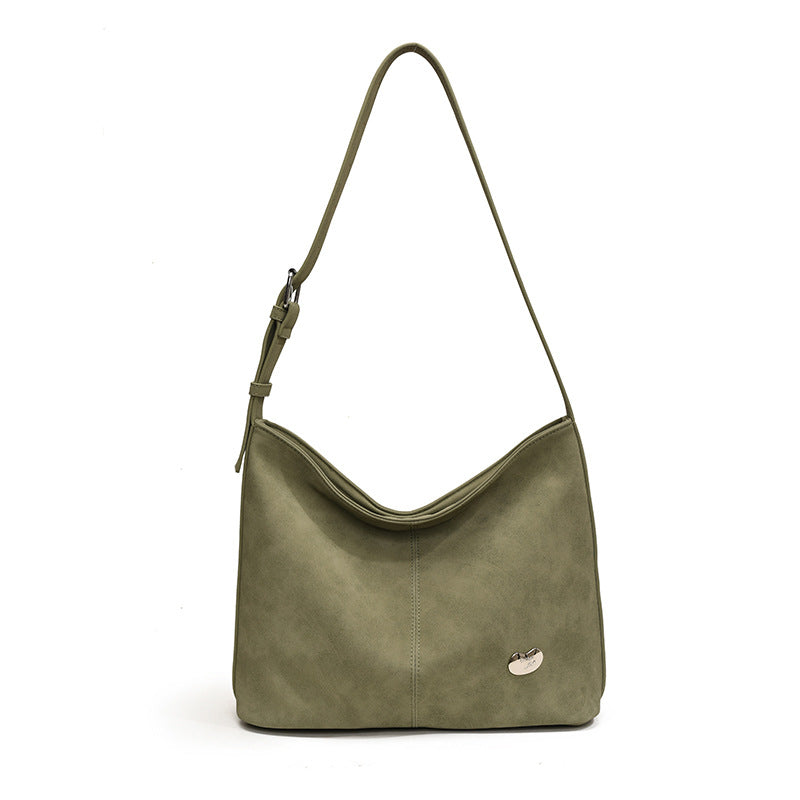 Women's Retro Large Capacity Loose Atmosphere Commuter Shoulder Bags