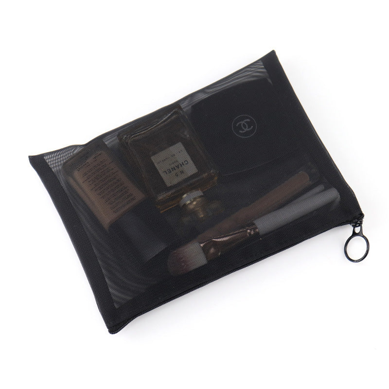 Transparent Voile Model Storage Pencil Packing Cosmetic Bags