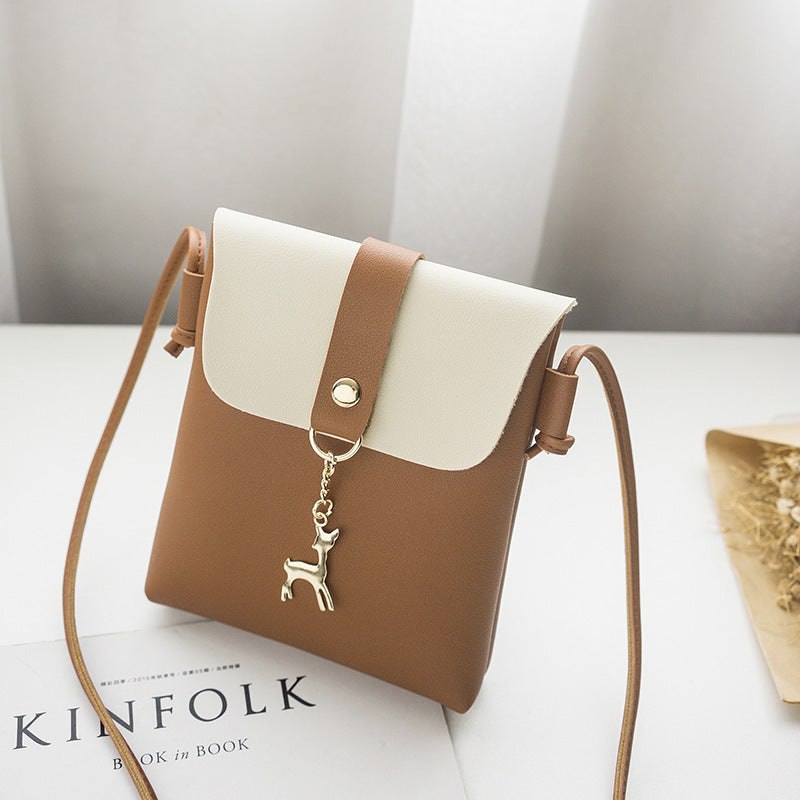 Women's Korean Style Deer Mini Mobile Fashion Shoulder Bags