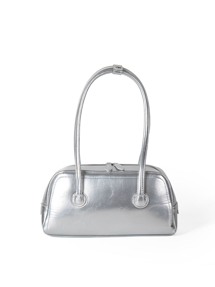 Niche Design Retro Advanced Texture One Female Shoulder Bags