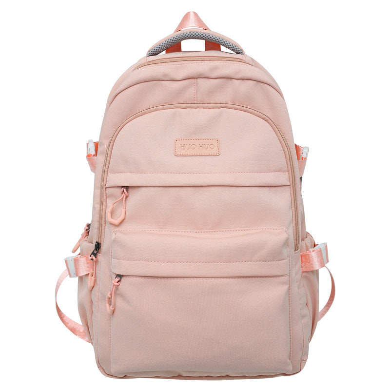 Women's & Men's & Korean Large Capacity Simple College Backpacks