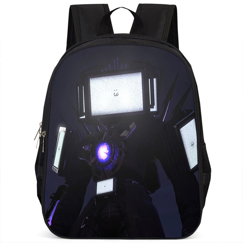 Electric Drill Red Lotus Monitor Inch Backpacks