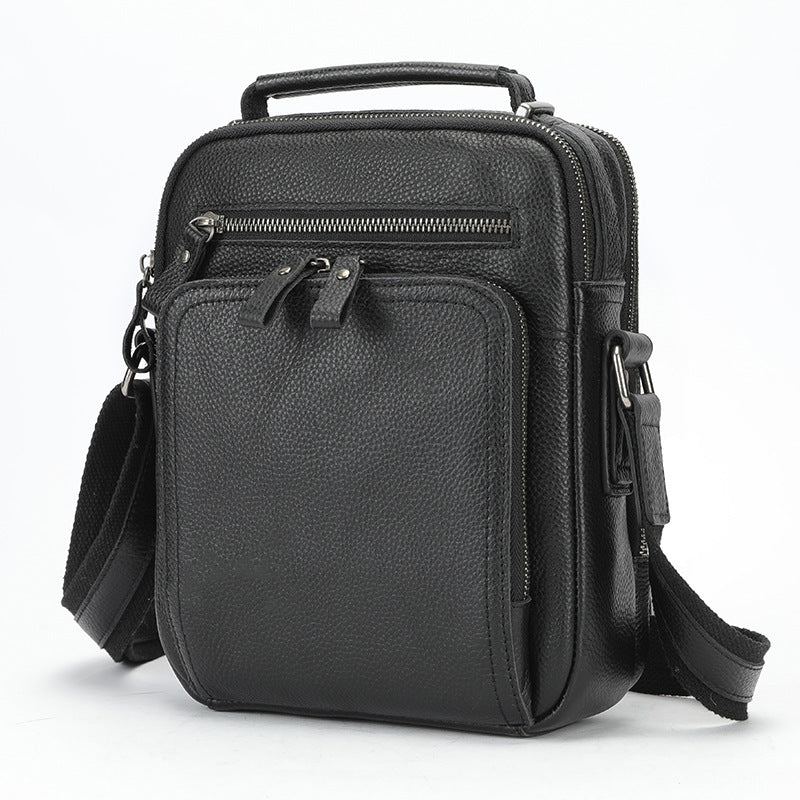 Men's Trendy Niche Genuine Leather One Summer First Bags
