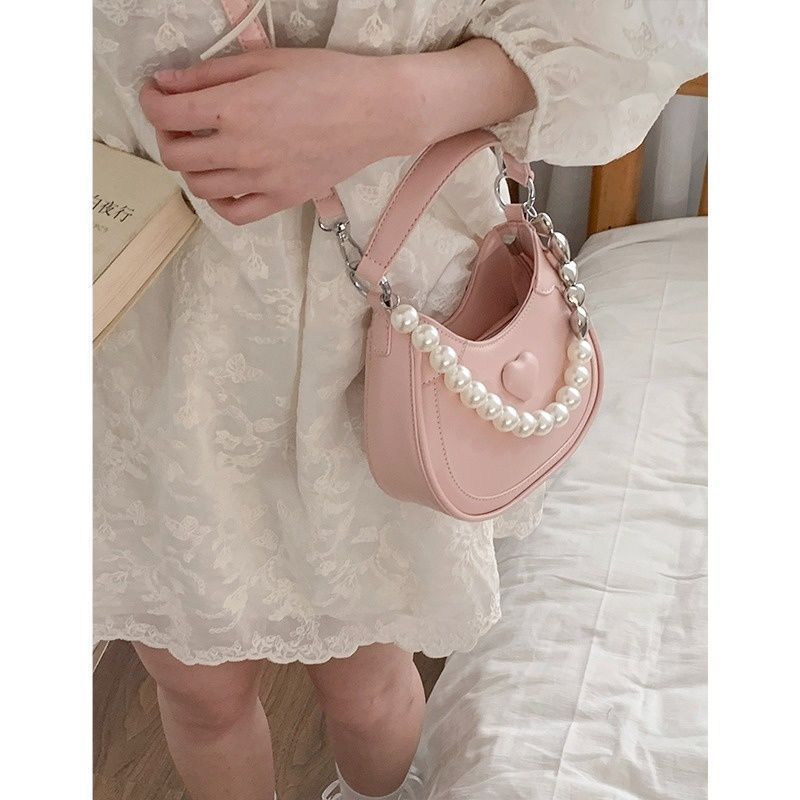 Women's Pearl Trendy Niche Underarm Design Western Bags