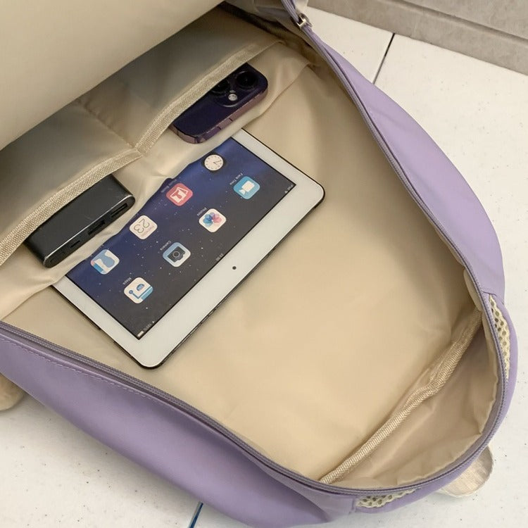 Korean College Style Girlish Cute Color Backpacks