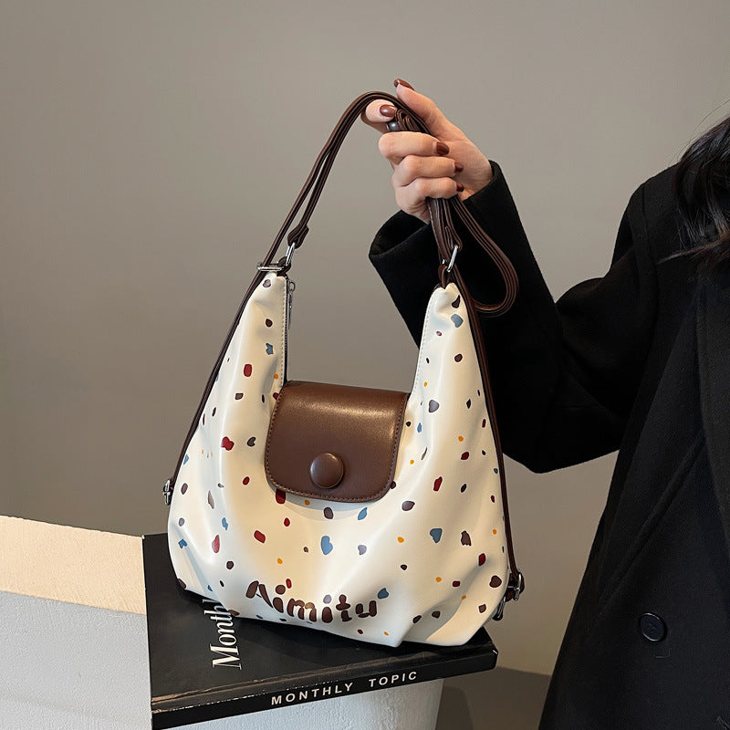 Women's Amy Rabbit Large Capacity Simple Fashionable Shoulder Bags
