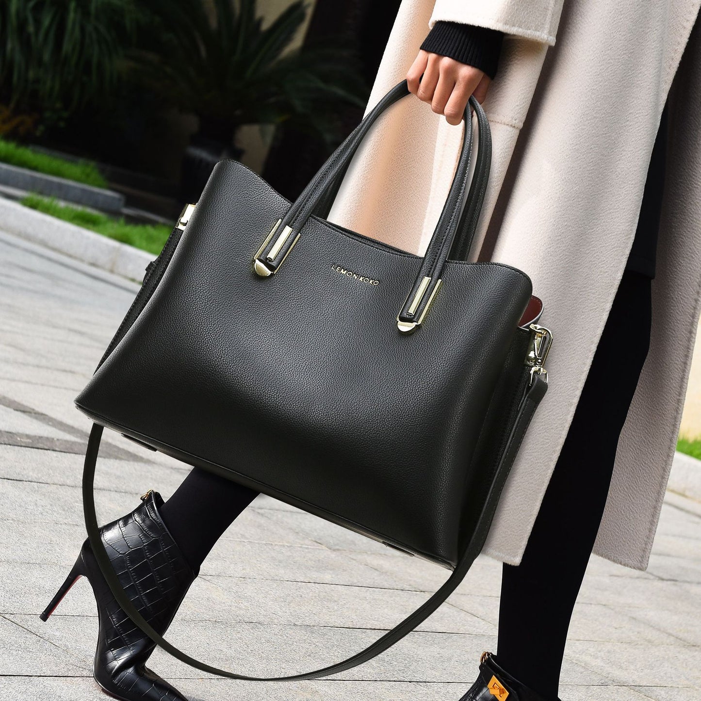 Women's Large Capacity Fashion One Mom Commuter Tote Bags