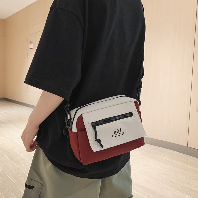 Men's Slouchy Fashion Mobile Simple Tooling Men's Shoulder Bags