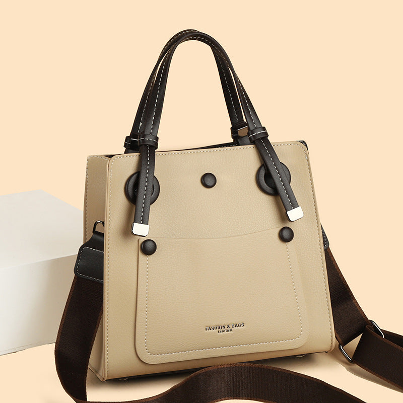 Women's Portable Fashionable Stylish Broadband Design Handbags