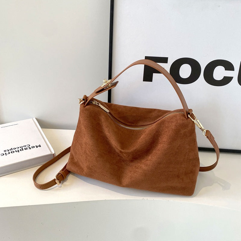 Women's Retro Fashion Underarm Large Capacity Versatile Shoulder Bags