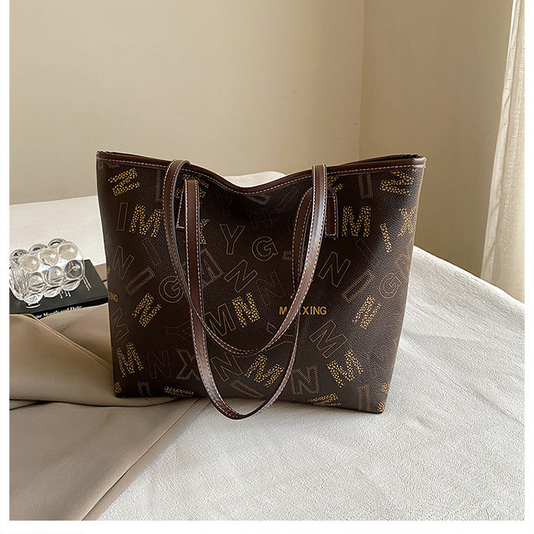 Leisure Large Capacity Letter Fashion Stylish Shoulder Bags