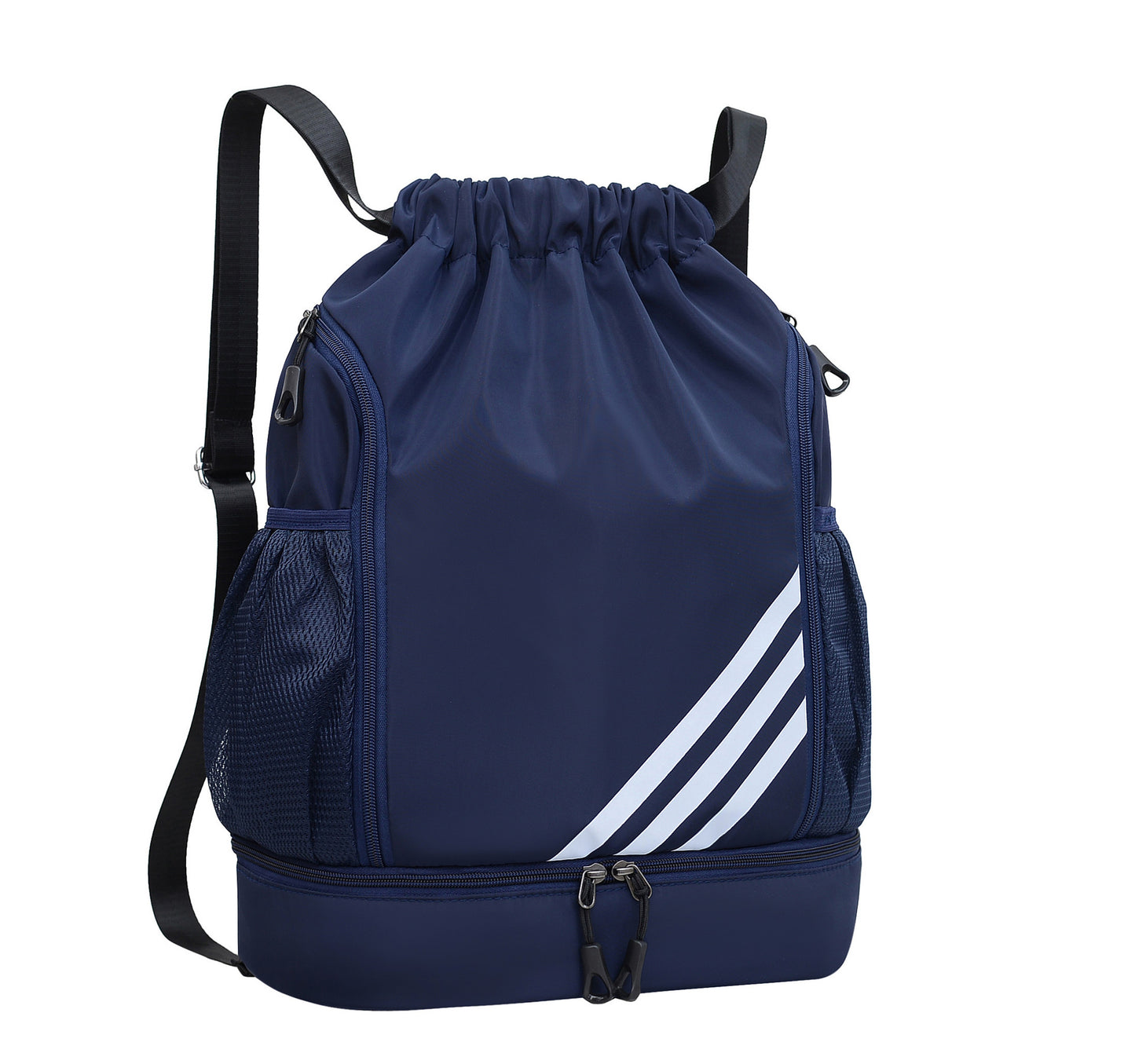 Men's Drawstring Pocket Leisure Large Capacity Folding Backpacks