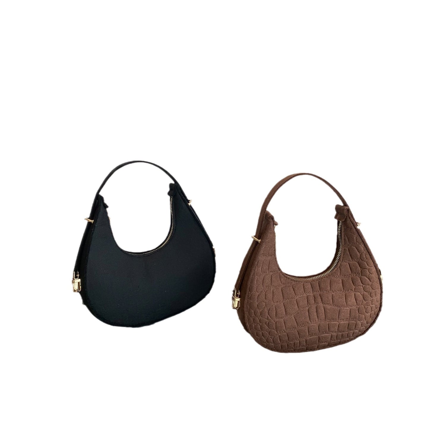 Women's Fashion Crescent Trendy Underarm Cost-effective Bags
