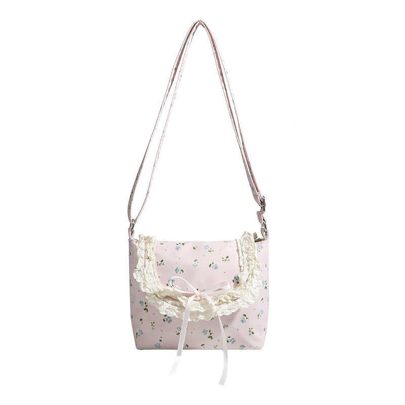 Wind Fresh Floral Large Capacity Style Crossbody Bags