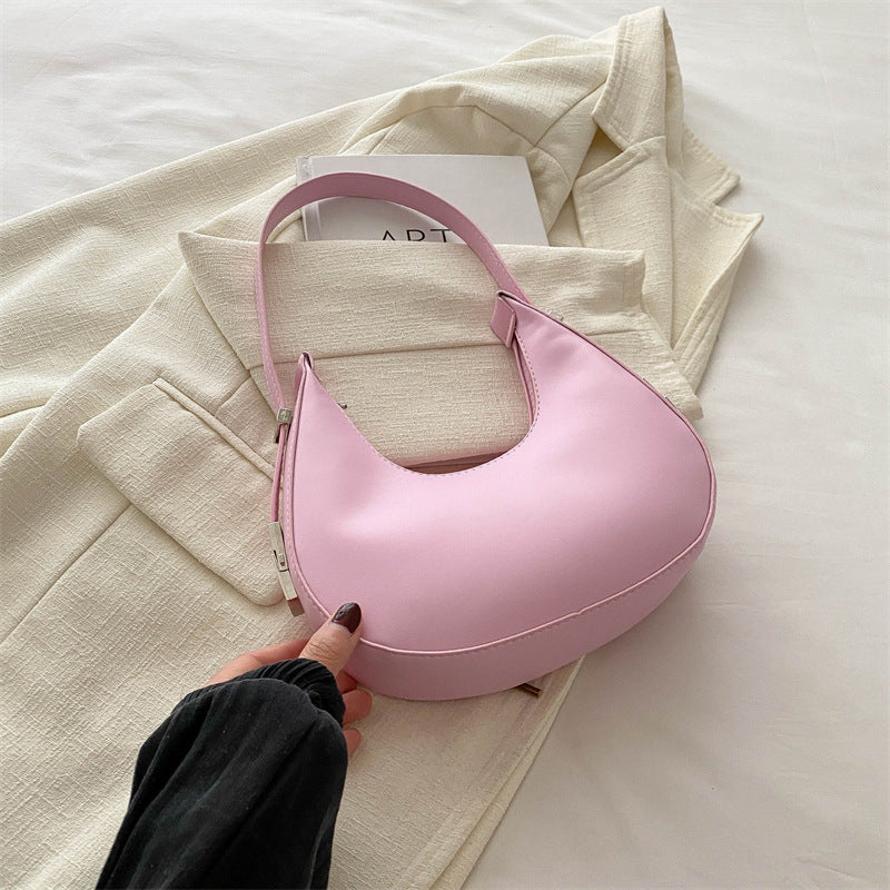 French Minority Female Popular Advanced Texture Armpit Bags