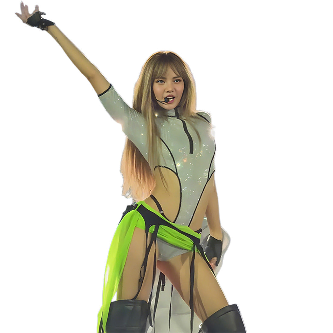 Women's Fashion Wear Hot Tight Contrast Color Jumpsuits