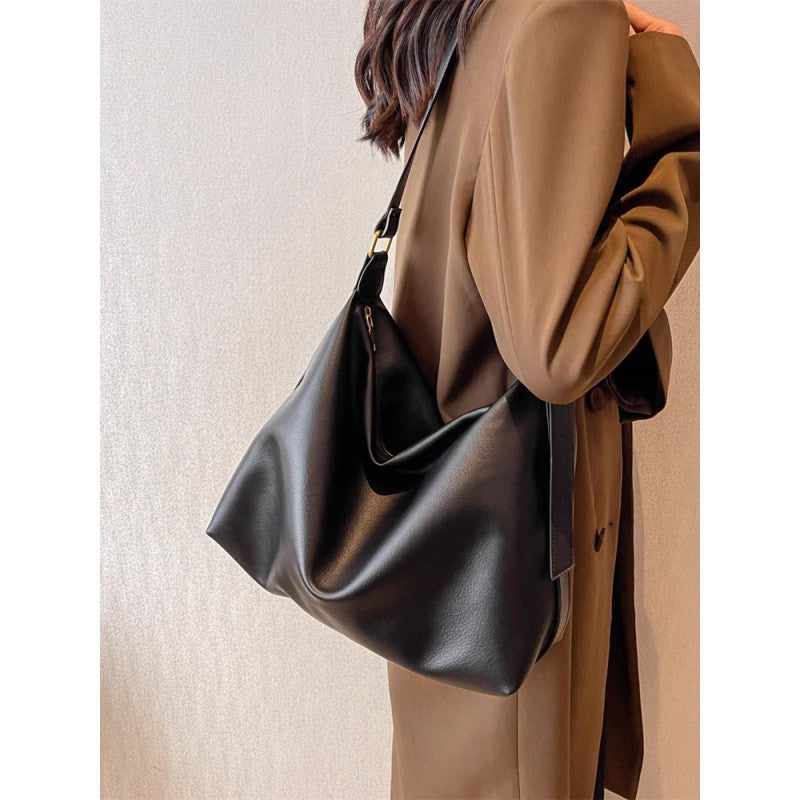 Large Capacity Female College For Class Texture Crossbody Bags