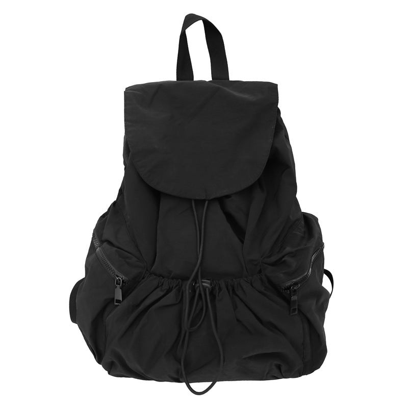 Women's & Men's & Climbing Neutral Korean Nylon Portable Backpacks