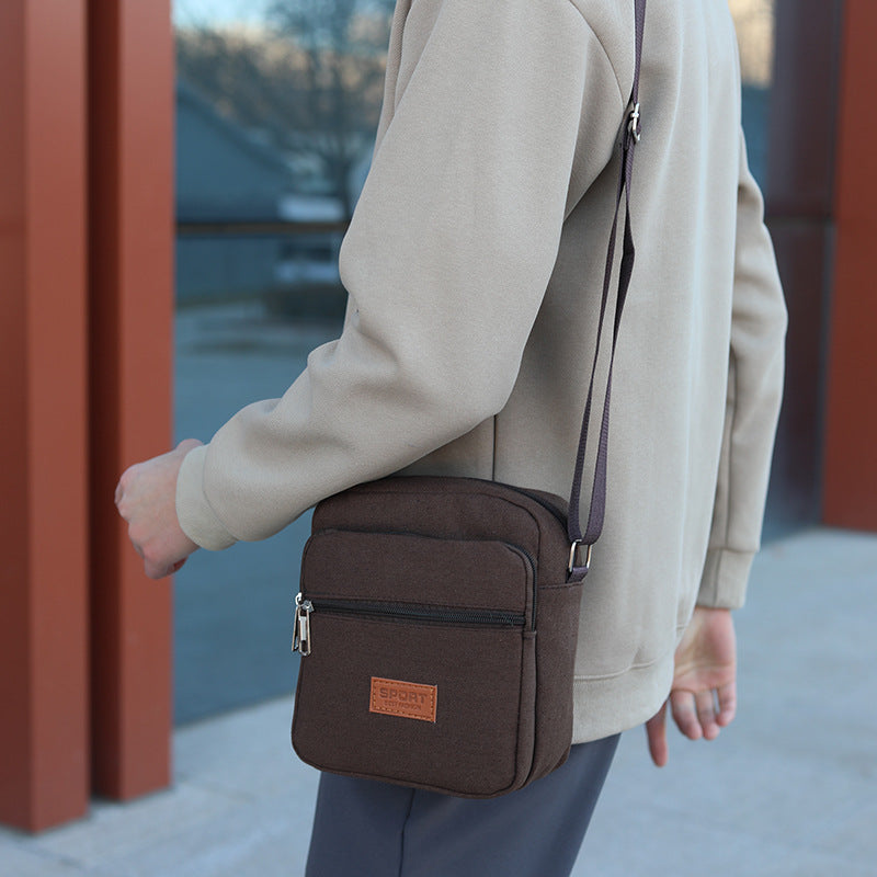 Women's & Men's & Canvas Stall Durable Men's Shoulder Bags