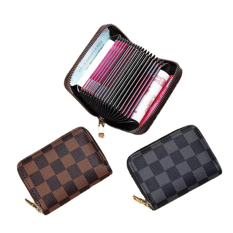 Women's Short Folding Zipper Zero Money Packaging Coin Purses