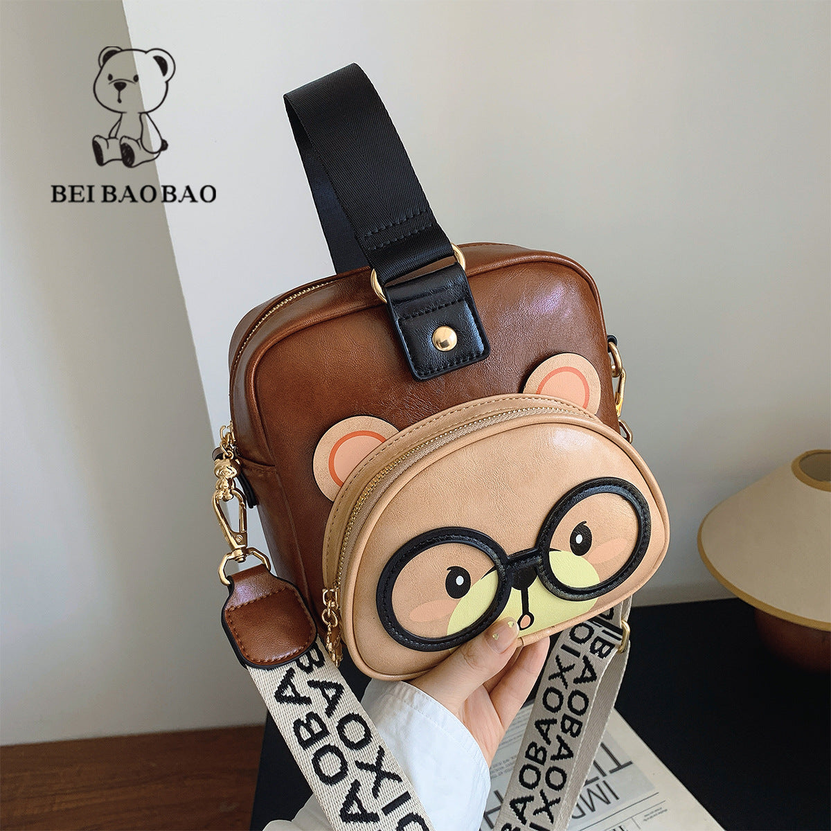 Women's Source Design Cartoon Portable One Crossbody Bags