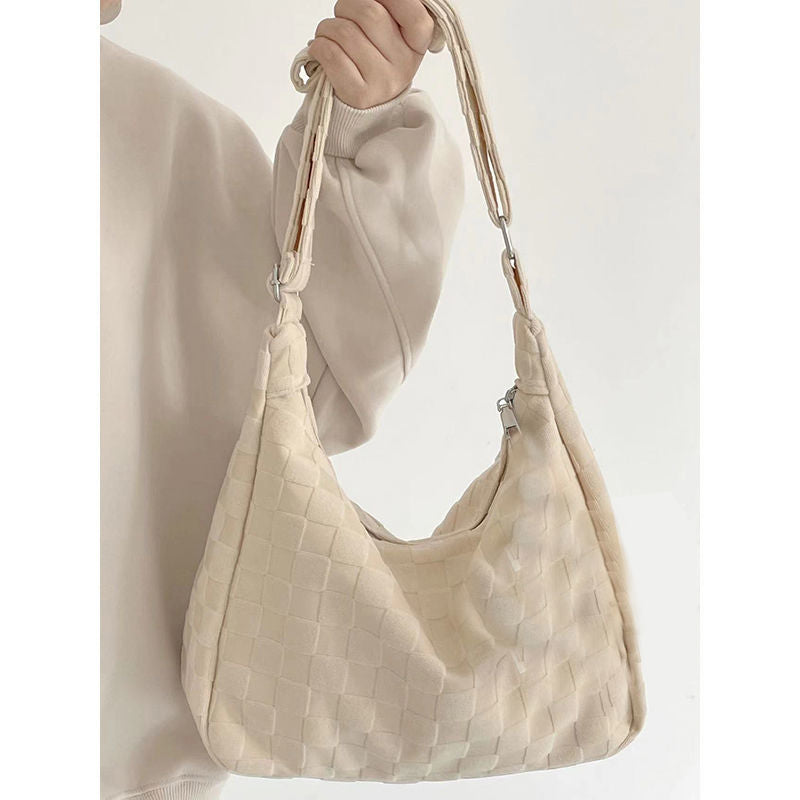 Large Capacity Female Winter College Class Crossbody Bags