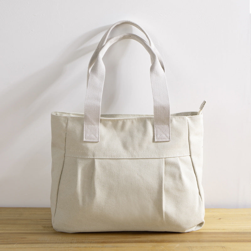 Women's Large Capacity Canvas Simple Retro Shoulder Bags
