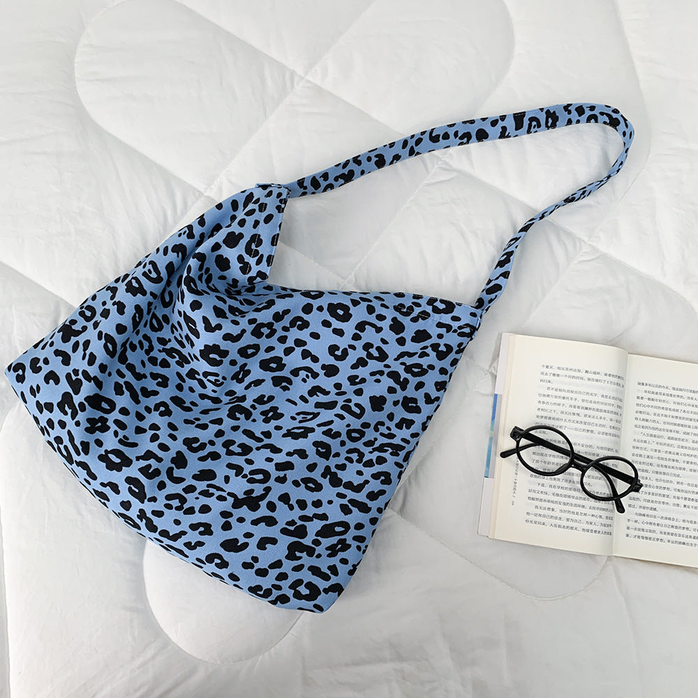 Leopard Print With Large Capacity Zipper Crossbody Bags