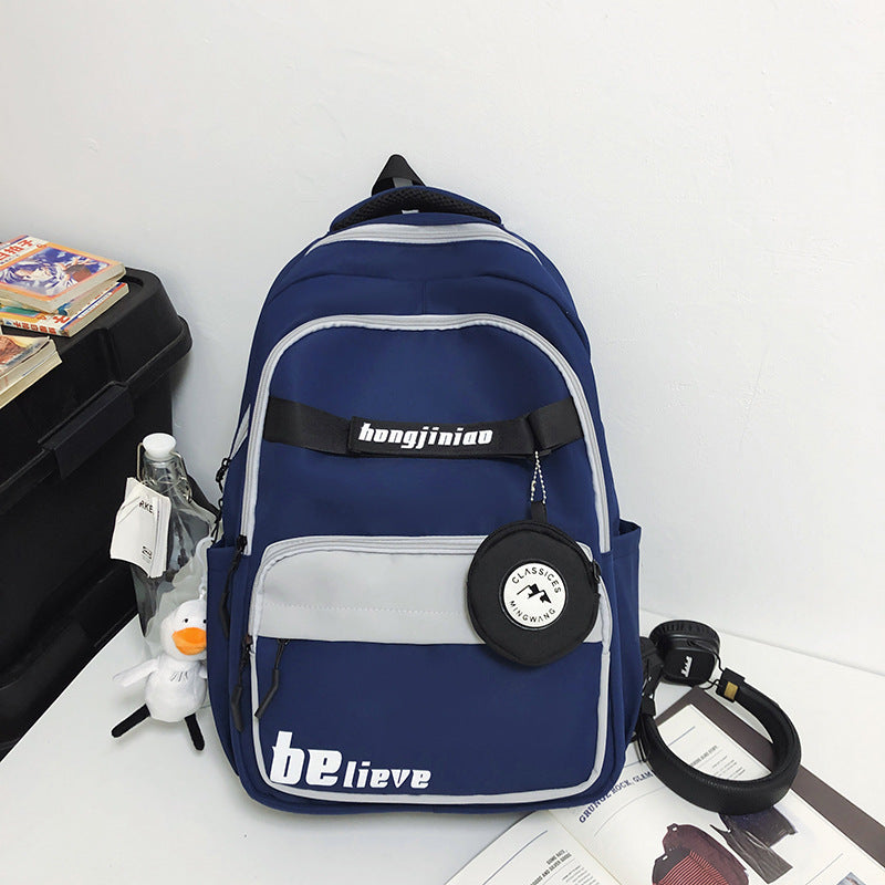 Men's High-grade Large Capacity College High Fashion Backpacks