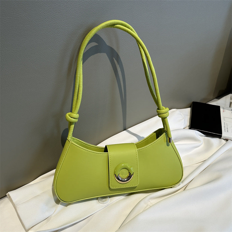 French Minority Texture Underarm Summer Solid Armpit Bags
