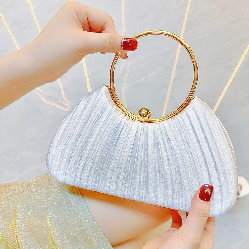 Women's Banquet Clutch Dresses Temperament Oblique Dinner Evening Bags