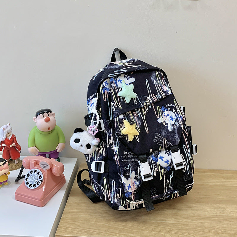 High Female Niche Design Junior Decoration Middle School Students' Schoolbags