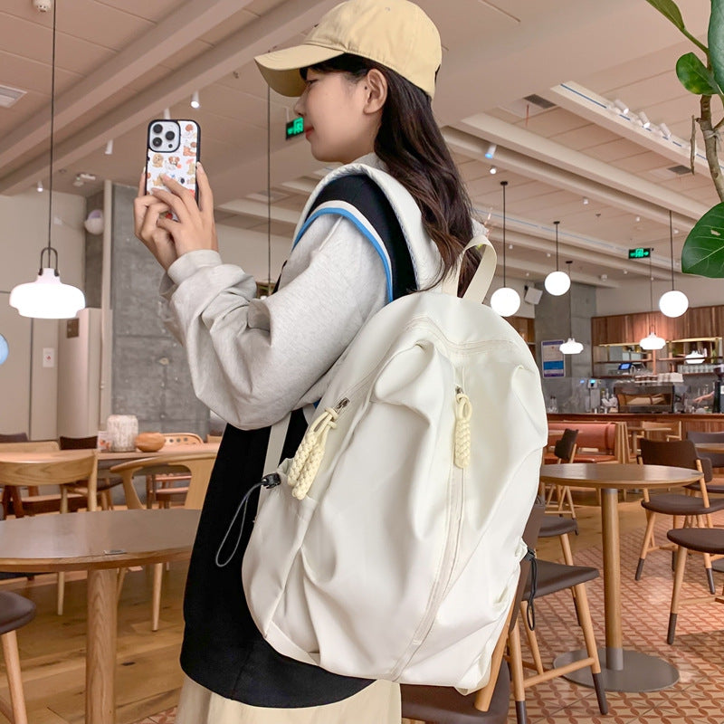 For Primary Secondary Large Capacity Korean Middle School Students' Schoolbags