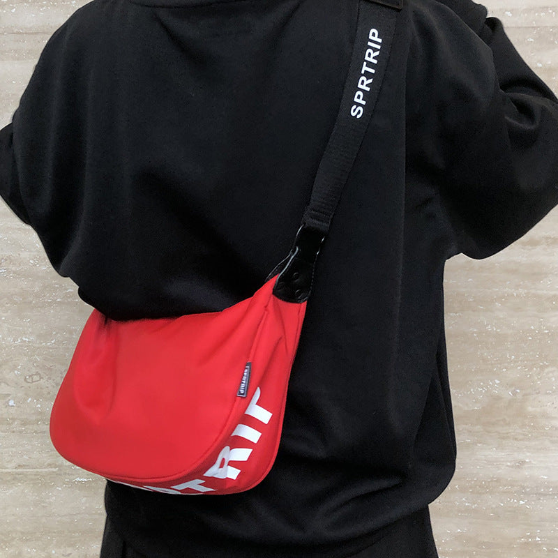 Women's Fashionable Style Simple Letter Large Capacity Crossbody Bags