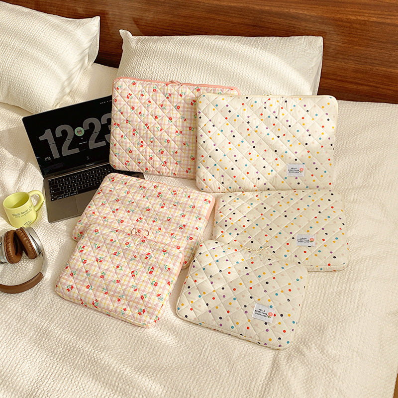 Women's Color Polka Dot Storage Portable Down Bags