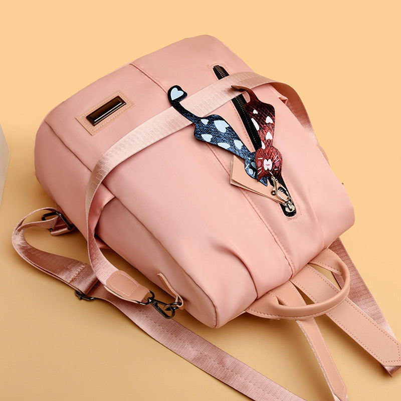 Women's Attractive Oxford Cloth Fashion Korean Backpacks