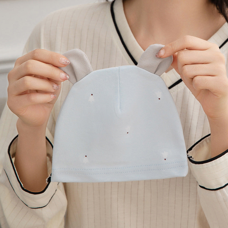 Confinement Cap Printed Hat Headscarf Cotton Bags