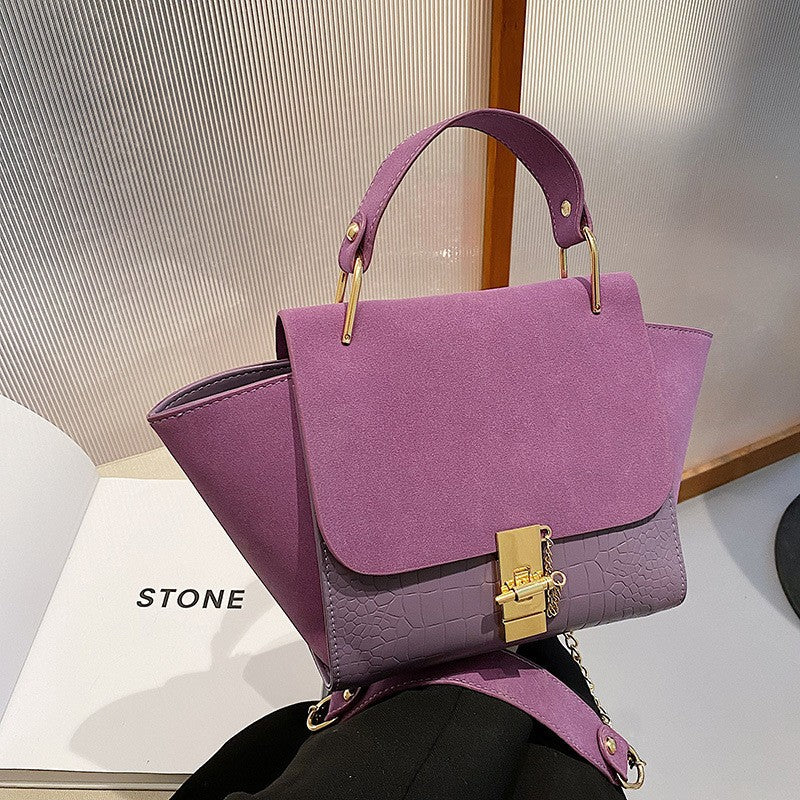 Women's Frosted Pouches Chain Portable Retro Simple Bags