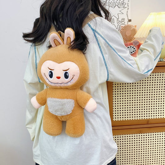 Cute Pop Mart Doll Little Plush Backpacks