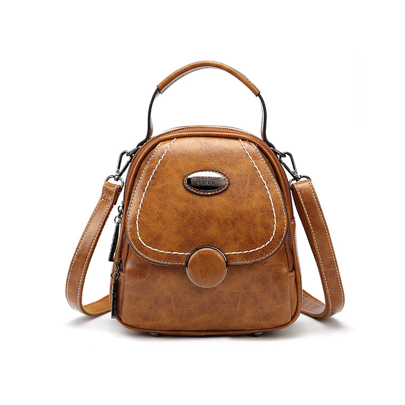 Women's Summer Retro Style Portable Shoulders Pillow Backpacks