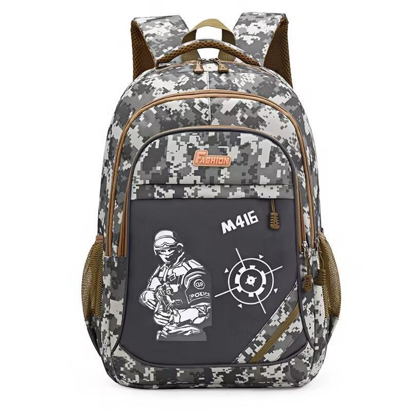 Women's & Men's & Camouflage Early High College Leisure Backpacks