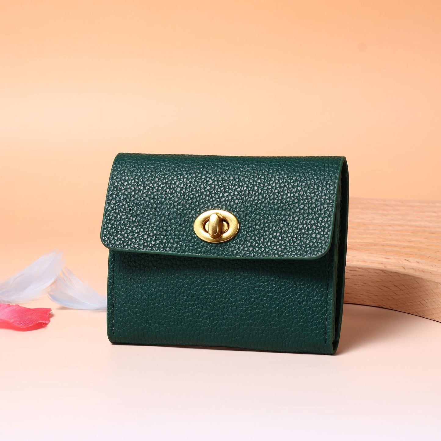 Retro Exquisite Compact Soft Leather Hand Ladies Wallets