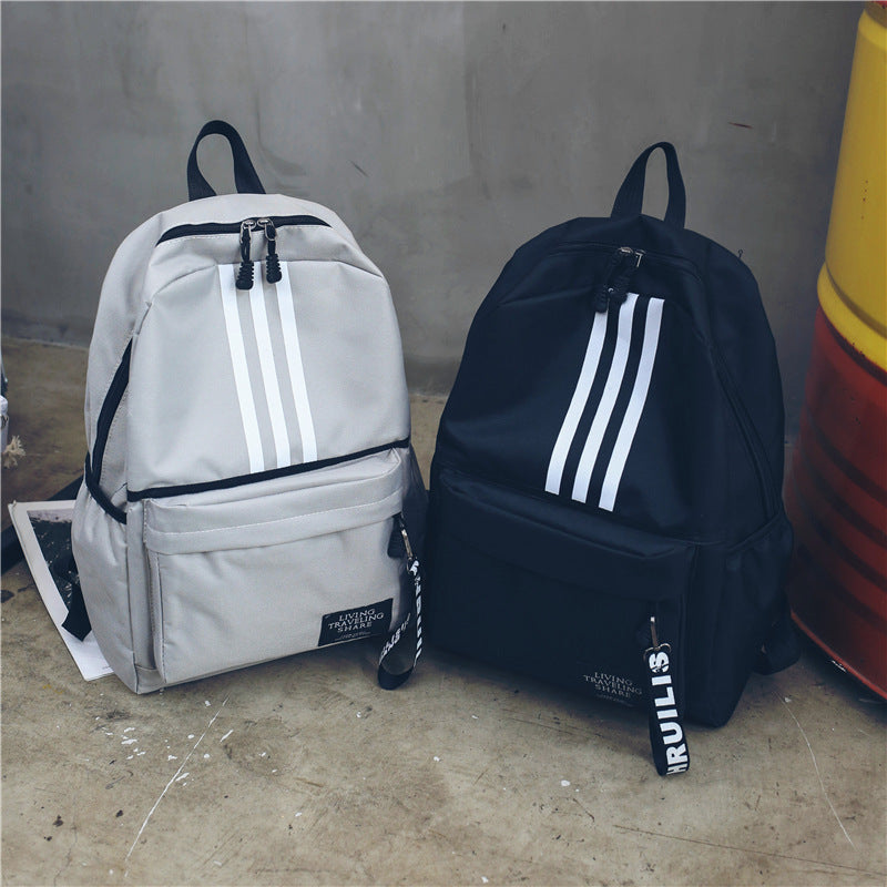 Men's Large Capacity Couple University High Campus Backpacks