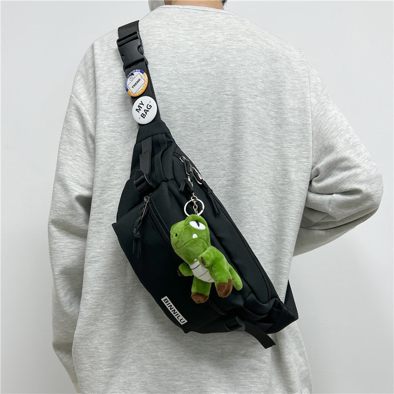 Men's Large Capacity Waterproof Female Korean Style Men's Chest Bags