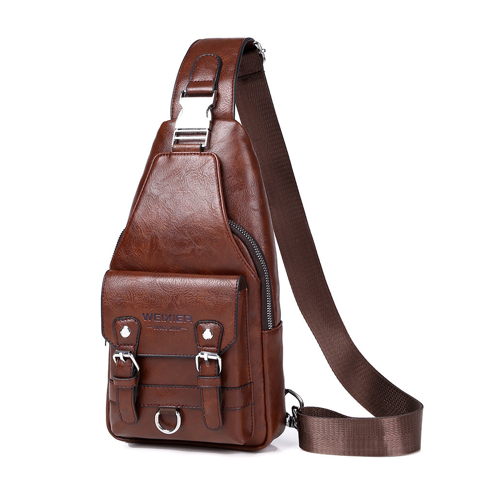 Women's & Men's & Trendy Large Capacity High-grade Fashion Men's Messenger Bags